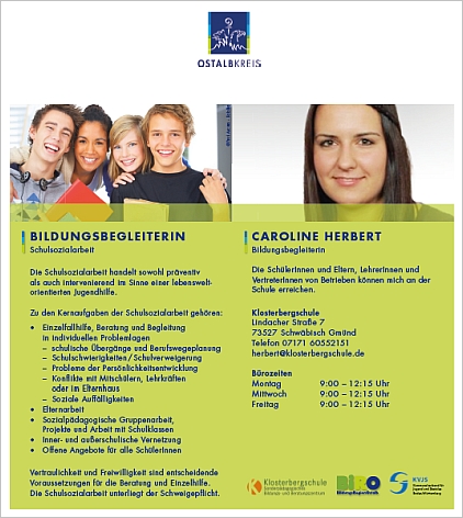 Flyer Schulsozialarbeit
